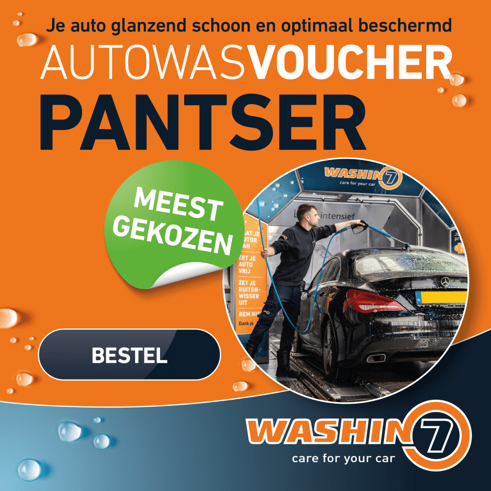 Pantser wasbeurt